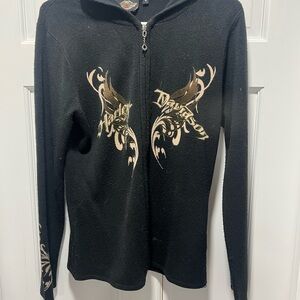 Harley Davidson Black Hoodie sweater